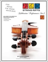 String Riffs Celebration Performance Set 2 Conductor string method book cover